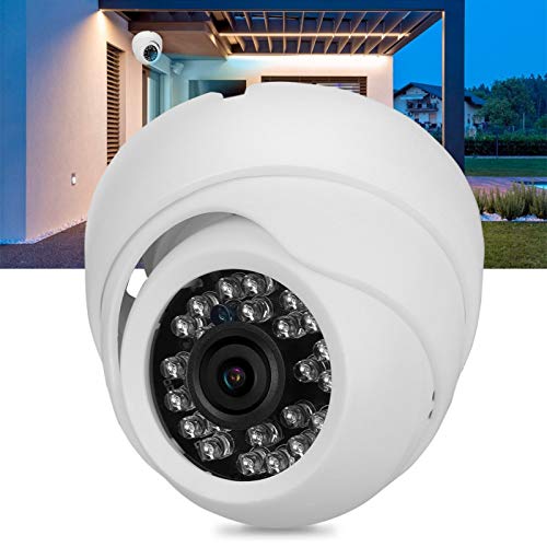 ASHATA 420TVL Infrared Night Vision Camera IP66 Waterproof Home Security Dome Camera Indoor/Outdoor for Home,Supermarket,Company etc.(NTSC)