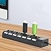 7-Port USB Hub with ON/Off Switch, Black