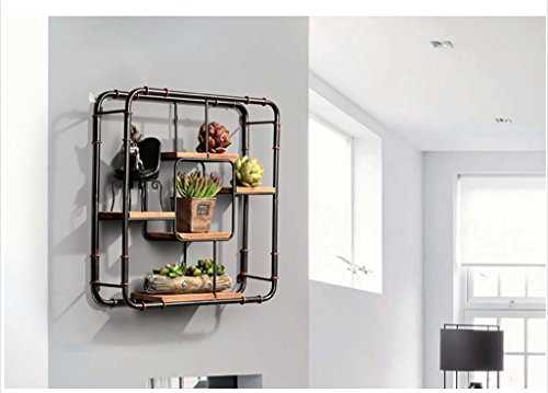 Cadre de décoration murale et étagère de ménage pour rangement salon