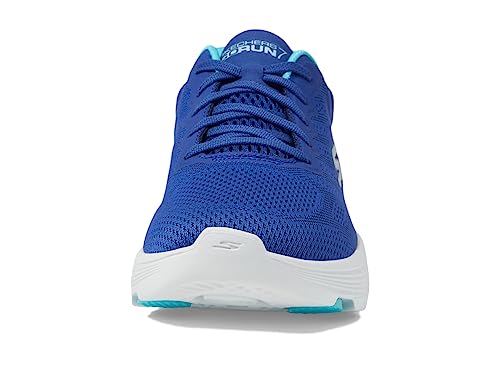 Skechers Women's GO Run 7.0 - Driven Sneaker, Blue/Aqua, 6.5