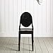 2xhome - Victoria Style Ghost Side Chair Transparent Acrylic Chair