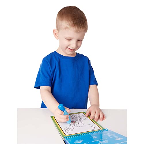 Melissa & Doug On The Go Water Wow! Reusable Water-Reveal Activity Pad – Dinsoaur Books, Stocking Stuffers, Arts And Crafts Toys For Kids Ages 3+ #TOP7