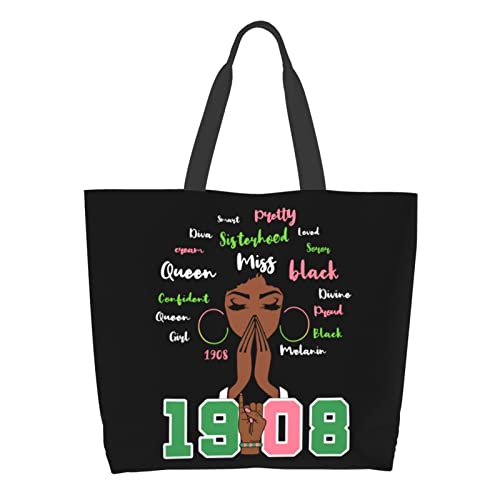 Women Reusable Grocery Bag Waterproof Shopping Handbag