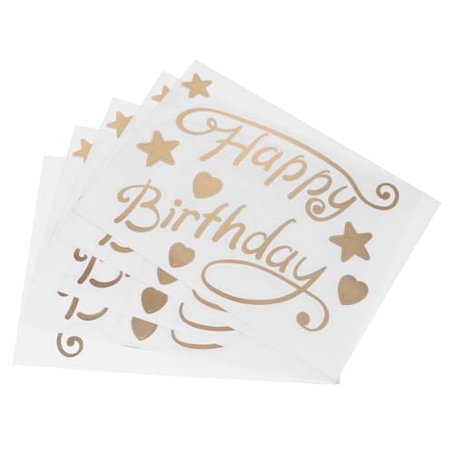 HOODANCOS ���������o���[���X�e�b�J�[ 5���Z�b�g �a�����p�[�e�B�[�X�e�b�J�[ ��������S���f�� �� �� ���D�p DIY�p�[�e�B�[�p�i