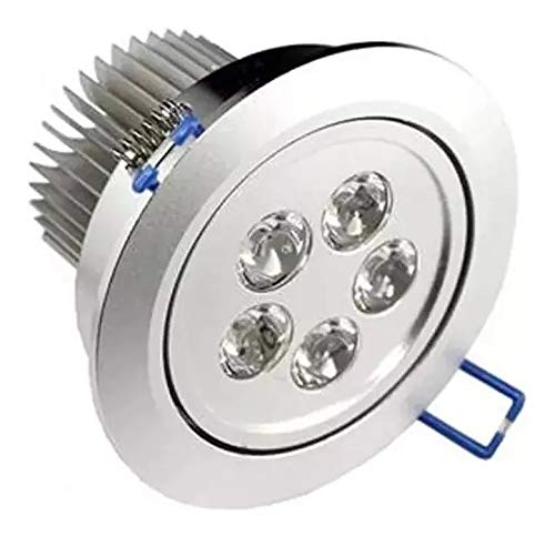 Spot Lampada Luz Dicroica De Embutir Casa Led 5W Direcionável Bivolt