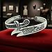 Esmawish 925 Sterling Silver Zulfiqar Bracelet – Imam Ali Sword of Courage Islamic Jewelry,islamic bracelet,ilsamic silver bracelet, unisex bracelet,rabic calligraphy silver bracelet