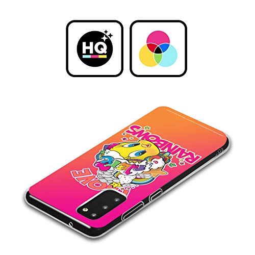 Funda gel suave Samsung Galaxy A13 Looney Tunes carcasa silicona flexible arco iris 2