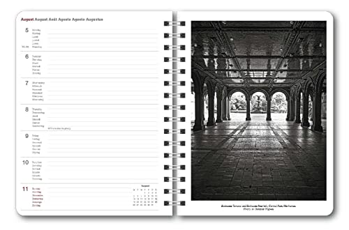 New York 2024 - Diary - Book Calendar - Pocket Calendar - 16.5 x 21.6: Diary, White - Image 3