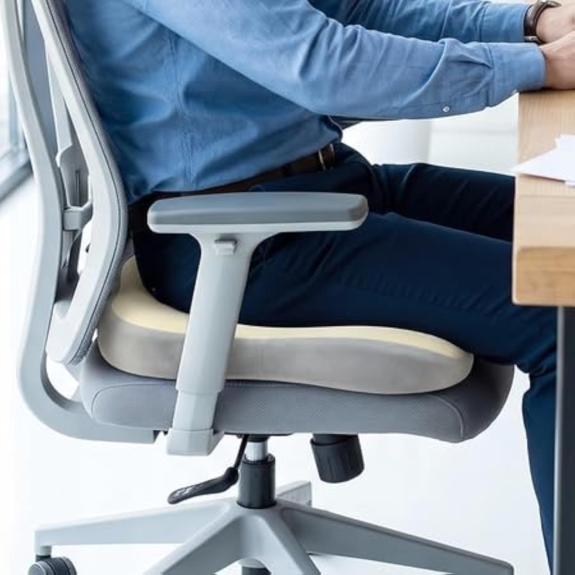 Memory Foam Ergonomic Seat Cushion