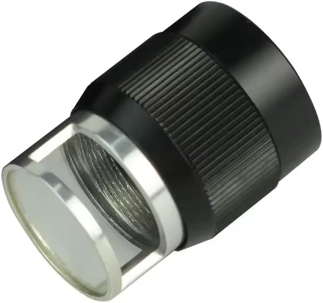 VIDI 10X Stand Cylinder Magnifier Loupe Measuring with Scale for Jewelry Observation