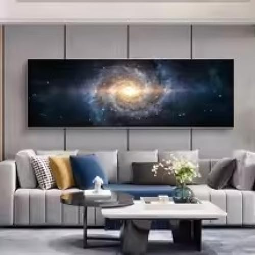 Tableau Espace Cosmique abstrait pour s'évader et rêver depuis son canapé
