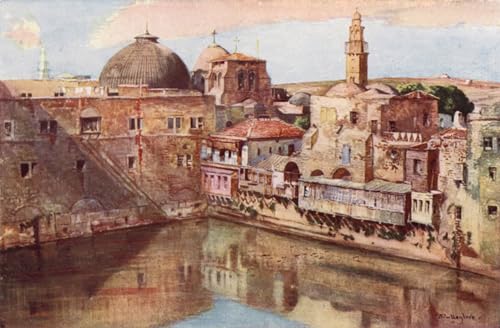 Impression d'art Jérusalem voyagez dans l'histoire avec ce grand tableau mural vintage