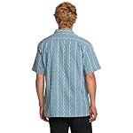 Billabong Men's Sundays Jacquard Short Sleeve Woven Button Down Shirt - Image 2