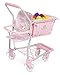DE CUEVAS TOYS- Carro DE Compra Ocean Fantasy con PORTABEBE Y 12 Frutas 50X30X62 CM, Multicolor (1)