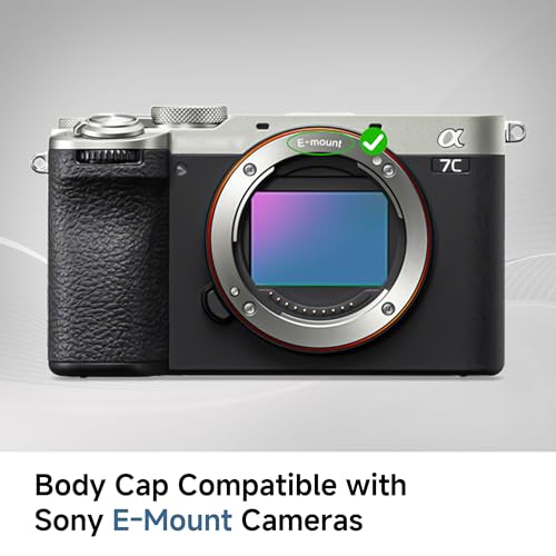 Image of 5 Pack Body Cap and Rear Lens Cover Kit for Sony A7 A7II A7III A7IV A7S A7SII A7SIII A7R A7RII A7RIII A7RIV A7RV A7C A7CII A9 A9II A6700 A6600 A6500 A6400 A6300 A6100 A6000 A5100 ZV-E1 ZV-E10 & More | for Sony A7 III IV A7SII A7SIII A7S3 A7R II III A7RIV A7RV A7RVI A7CII A7CR A9 II A6700 A6600 A6500 A6400 A6300 ZV-E10 & More
