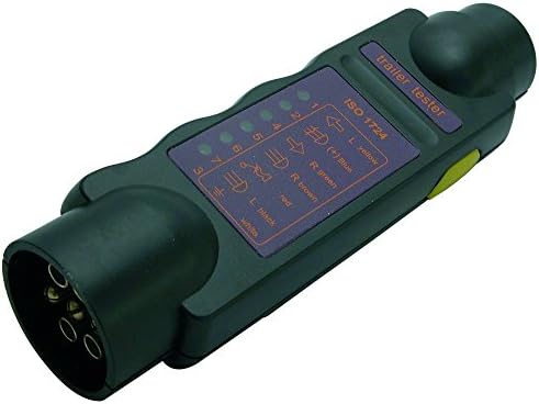 
Carpoint Controleur de connecteurs remorque 7-broches 12V pour prises et boîtes sécurisés