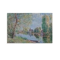 Amazon.co.jp: パリの春、リンゴの花、1879年 アルフレッド・シスレー