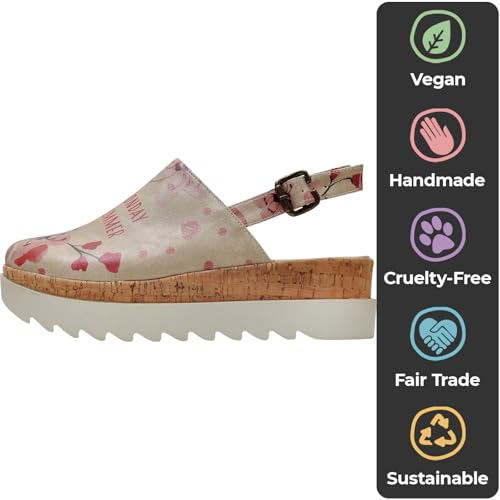 Image of DOGO Platform Sandals Women - Vegan and Handmade Wedge Sandals for Women