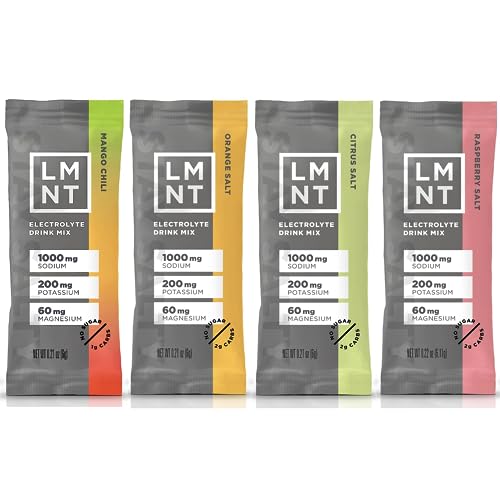 LMNT Keto Electrolyte Powder Packets | Paleo Hydration Powder | N...