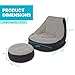 Intex "Ultra-Lounge Aufblasbarer Sessel mit Polsterhocker inkl. Getränkehalterung max. 110 Kg ergonomischer Luftsessel mit Ottomane Loungemöbel aufbalsbar (68564NP)