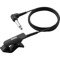 Maximum width of clip: 30 mm Cable: 1.5 m Clip On Contact Microphone for Tuners