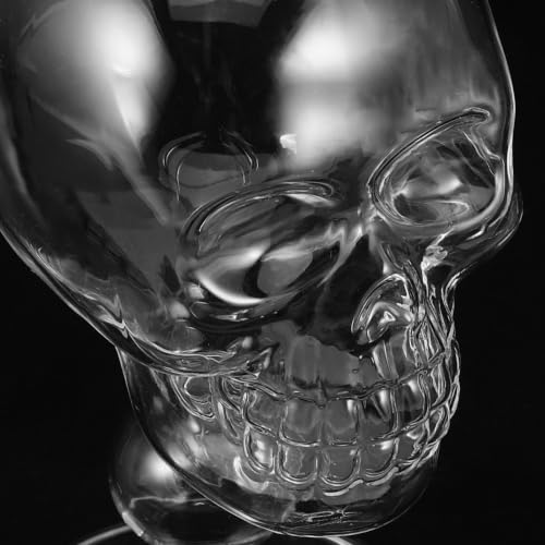 Copa de vino de calavera de cristal higiénica para banquetes divertidos de Halloween 4