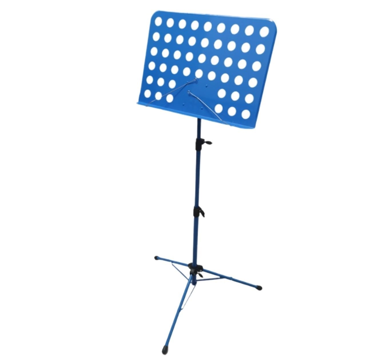 Stojak na nuty antyczny Regulowany Przenośny Składany Statyw Wielofunkcyjny Stojak Na Nuty Regał Na Nuty Sztaluga pulpit nuty statyw(Blue)