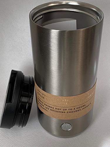 Starbucks 2018 Holiday Season Double Wall Stainless Steel Tumbler, 12 Fl Oz