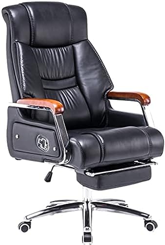 Chaise de bureau pour forte charge 250 kg grand confort noir