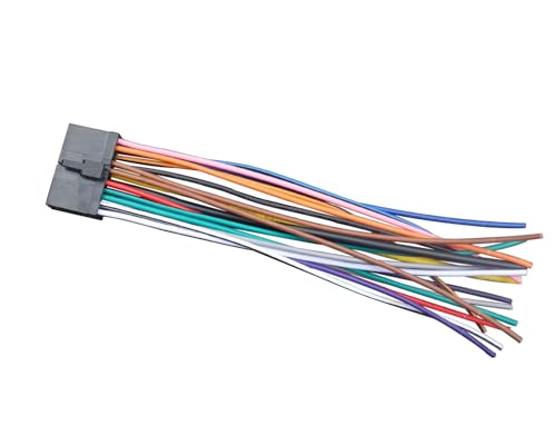 20 Pin Car Radio Wire Harness Cable Plug Compatible with Dual XDVD156BT XDVD176BT XDVD276BT XDVD296BT XDVD269BT CD DVD Receiver Stereo car Audio (Normal Version None SWC Jack) 20 Pin Car Radio Wire Harness Cable Plug Compatible with Dual XDVD156BT XDVD176BT XDVD276BT XDVD296BT XDVD269BT CD DVD Receiver Stereo car Audio (Normal Version None SWC Jack)