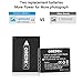 Grepro NP-W126 Battery (2 Pack) and Dual USB LCD Charger Set Compatible with Fuji X-T1 X-T2 X-T10 X-T20 X100F X-Pro1 X-Pro2 X-E2 FinePix HS30EXR HS35EXR HS50EXR Fuji X-A1 X-A2 X-A3 X-E1 X-E2S X-M1