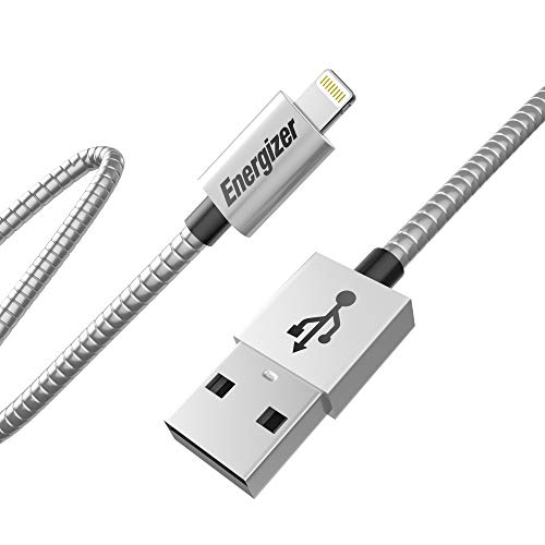 Energizer Metallic Energizer Iphone Charger, Silver (4 Feet) #TOP19