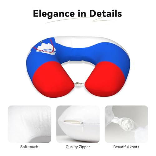Almohada de viaje espuma viscoelástica tamaño U miniatura 3