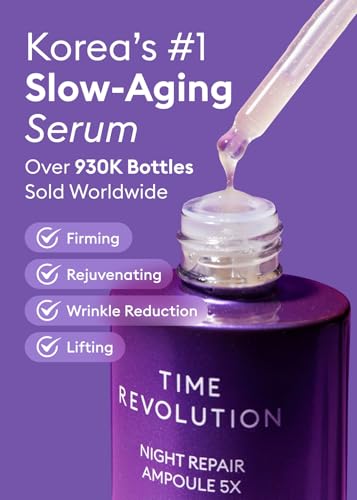 Missha Time Revolution Night Repair Ampoule Trattamento Notte Intensivo Effetto Antirughe 50 Ml - 3