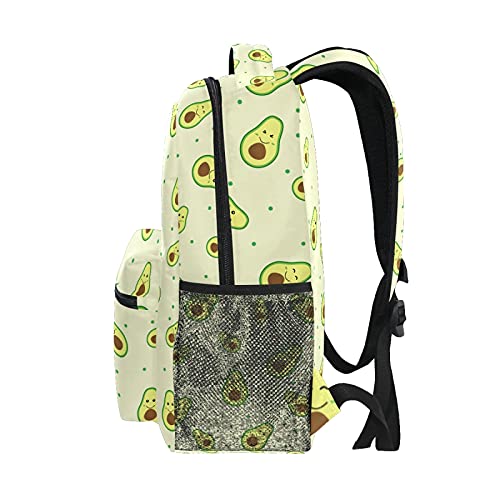 xigua Kawaii Avocado Kids Backpacks for Boys and Girls, Large Capacity Lightweight Primary Elementary School Bookbag with Adjustable Strap, Perfect Size for School & Travel Backpacks - Image 3