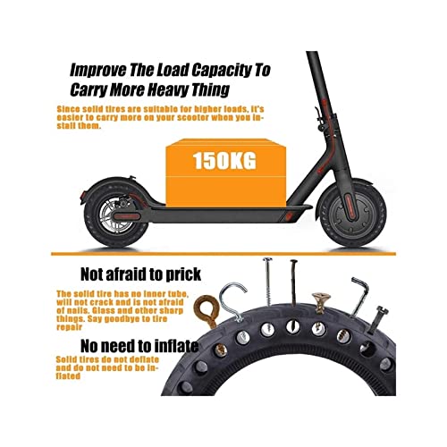 Pneu Sólido Durável Scooter Elétrico Adequado Para Xiaomi M365 Pro Mijia Mi 1S Pro 2, Adequado Para