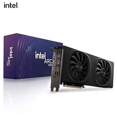 Image of Cutesliving Intel Arc B580 Limited Edition 12GB GDDR6 Graphics Card - Ray Tracing, XeSS, AI Accelerated, PCIe 4.0, Triple DP 2.1, HDMI 2.1