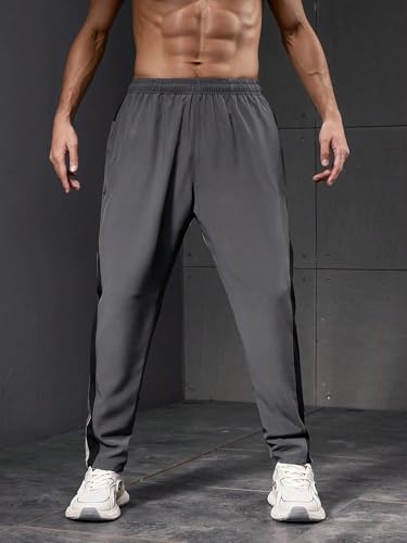 Image of POSHAX Men Track Pants|Straight Fit