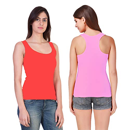 Image of Camisole Tank Top Vest Racerback Sando Camis for Women, Girls (Pack of 2)
