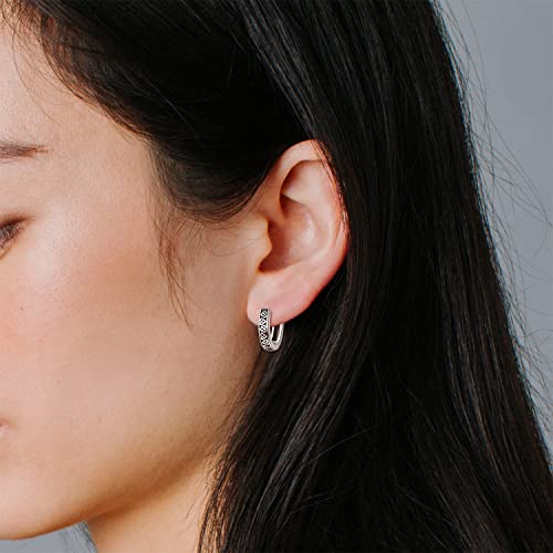 Celtic Knot Hoops Sterling Silver Hoop Earrings Small Celtic Hoops Nautical Huggies Hypoallergenic For Men Women Guys Boys #TOP3