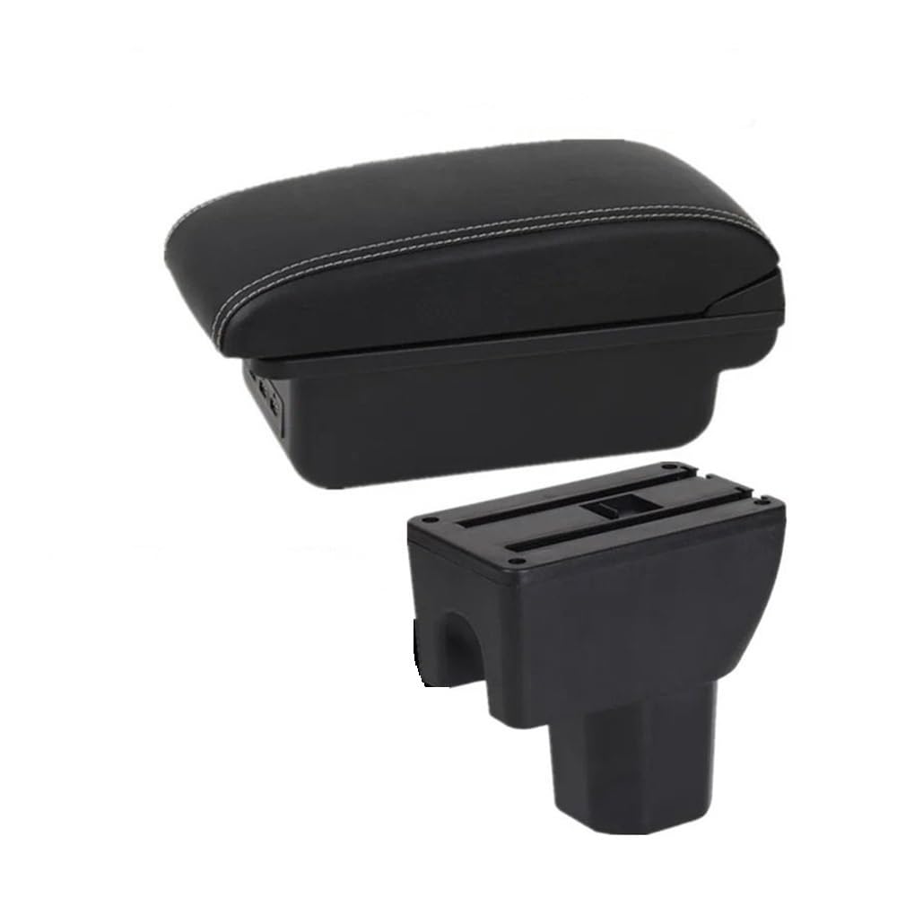 Aierdeyp B1 Black White 3Usb Car Armrest Box For Suzuki For Ignis