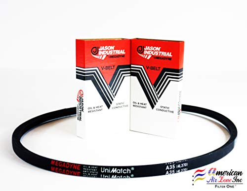 Jason Industrial 4L370 FHP - A35 V-BELT, (37