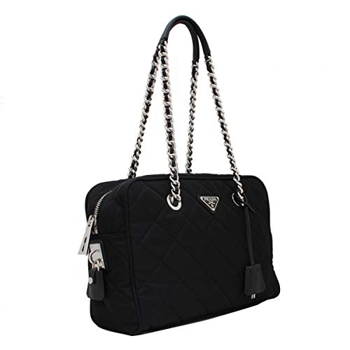 prada tessuto impuntu chain bag