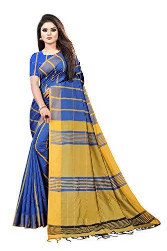 Image of OM SAI LATEST CREATION Soft Cotton & Silk Saree For Women Banarasi Saree Under 399 2021 Beautiful For Women saree