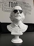 Shakespeare Sculpture 10 inches, Popart Sculptures, Home Decor Bust, William Shakespeare Statue, English Poet
