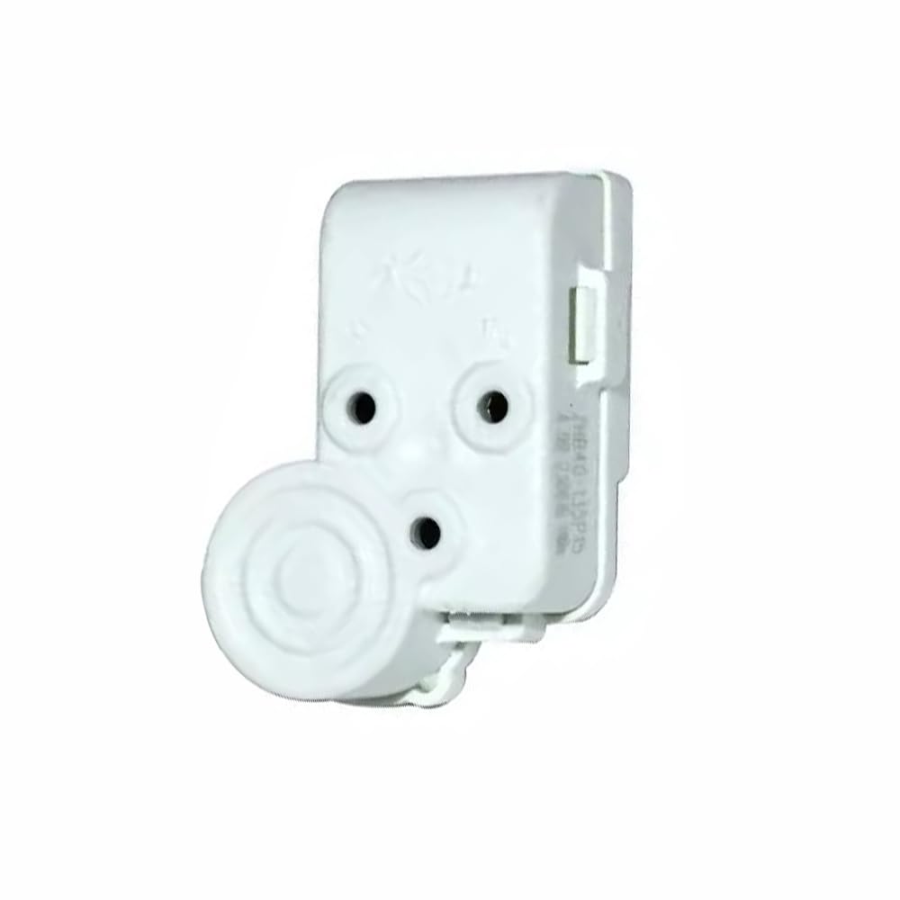 4 Pin PTC Starter Relay, Replacement for ZHB60-125P15 Ohm Resistance Start Unit, Fridge Freezer Repair Part, Durable White Housing