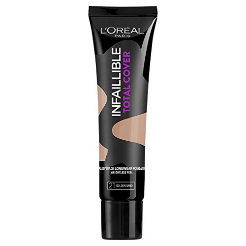 L'Oréal Infallible Total Cover Foundation, 10 Porcelain, 35 g