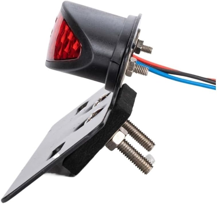 バイクのテールブレーキライト オートバイ用LEDテールターンシグナルライト一体型テールブレーキストップランニングライセンスランプイン