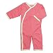 Babysoy Kimono One Piece (Baby) - Pink Lemonade-0-3 Months