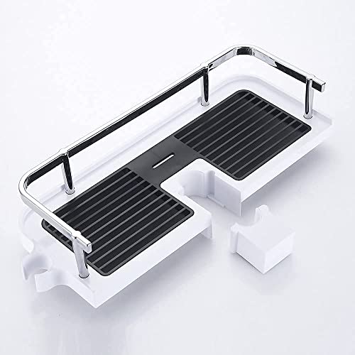 Étagère de rangement salle de bain XMING accessoire barre de douche durable